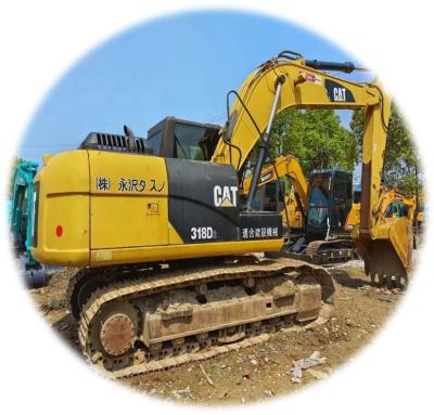 China High quality low price Caterpillar 318D DL D2 used excavator /second-hand digger 18 ton for sale 0.73mÂ ³ for sale