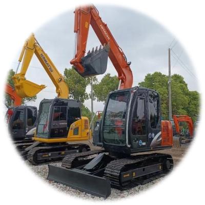 China Hot sale low price 90% new HITACHI ZX70 used excavator /second-hand digger 7 ton 0.3m²; ³ for sale