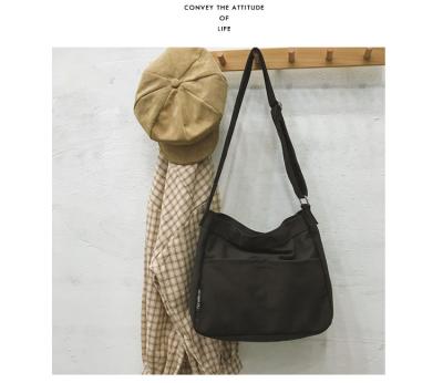 China Other New Product Spring Summer Women's Canvas Bags Cotton Shoulder Bag Shopping Bag Cotton Japan Style Autumn for sale