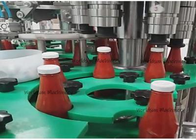 China Van de de Ketchup Vullende Machine van SUS316 5000BPH van het de ketchupflessenvullen van het de machineroestvrije staal automatische de certificatie van Ce Te koop