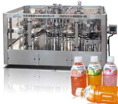 China 18000 Flaschen/Stunde 0.5L Juice Filling Machine automatische 4 in 1 Massensaftfüllung zu verkaufen