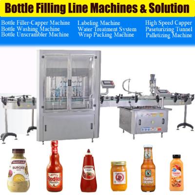 China Paprikapastenflaschen-Füllmaschine 12000BPH Chili Sauce Filling Machine zu verkaufen