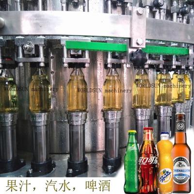 China Automatische Kolabaumelfe Sodawasser-Füllmaschine 22000BPH 0.25L zu verkaufen