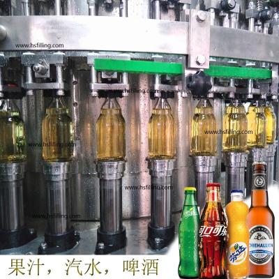 中国 びんの締め金で止めることの3000bph SS316のシェリー酒 アルコール充填機 販売のため