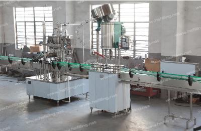 Chine Machine d'embouteillage 3kw d'alcool de catégorie comestible rinçant le capsulage à vendre