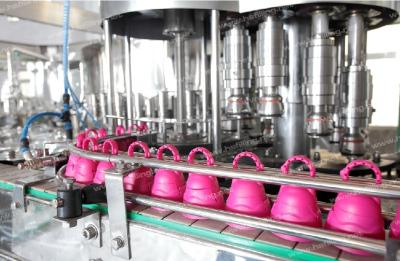 China automatic Special shaped bottle cap bottle filling capping machine for sale