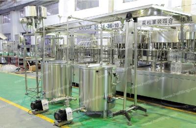 China Roestvrij staal 316 het Flessenspoelen van Juice Filling Machine 20000BPH Te koop