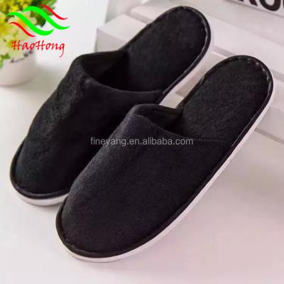 China Cheap Disposable EVA Sole Anti-Slip Hotel Guest Slippers Disposable Slippers Hotel Slippers For Bathroom Hotel Amenities for sale