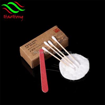 China Cheap Hotel Guest Room Service Hotel Bathroom Set Make Up Cotton Pads And Buds Hotel Vanity Kit for sale