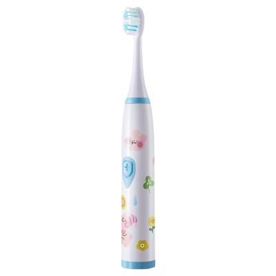 China Cartoon Children IPX6 Waterproof Sonic Electric Baby Toothbrush 5 Modes Kids Electric Toothbrush for sale