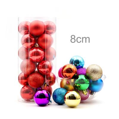 China Disposable Christmas Tree Decoration Painted Customized Wholesale Christmas Glass Ball for sale