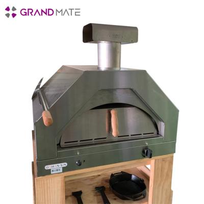 China Pizza Feel Cool Design Outdoor And Home Modern Gas Powered Oven for sale