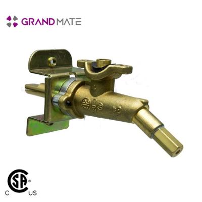 China Home Kitchen Gas Appliance Outlet Brass Natural Gas Valves for sale