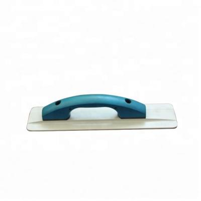 China 14 inch industrial mag float /cement trowel /TPR handle with magnesium alloy knife for sale