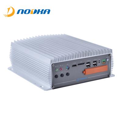 China Low Cost Single Core X86 Dual Board i3-6100 Mini Dual Board Industrial Computer With 4 POE Lan No Monitor for sale