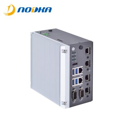 China Aluminum Alloy Custom Box 4 Class Nodka Industrial LAN Computer Chassis Price Up To 8GB for sale