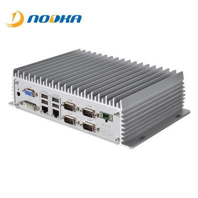 China Double Case ALUMINUM Core Industrial Embedded Computer With ATOM Processor No Monitor for sale