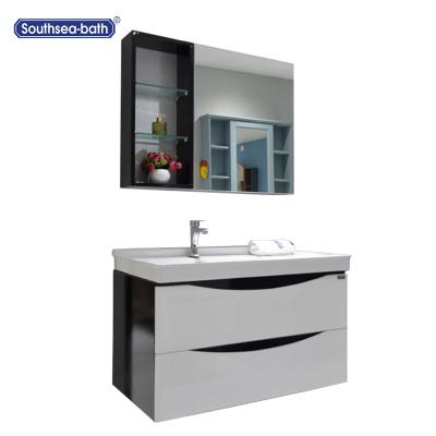 China Modern PVC Wall Mounted Bathroom Cabinet For Modern Home for sale