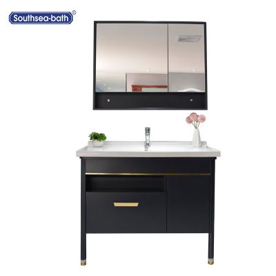 China Wholesale Plywood Modern Best Selling Vanity Bathroom Cabinet Vanity for sale