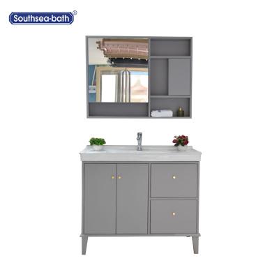 China New Design Modern Plywood Furniture Cabinet Bathroom Vanity for sale