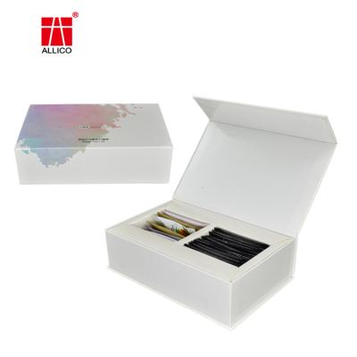 China Custom Logo Luxury Flat Folding Gift Printed Handmade Boxes With Magnetic Lid for sale