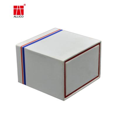 China Handmade Luxury Bespoke Slip Cardboard Watch Packaging Gift Box With Pillow Insert for sale