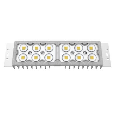 China Aluminum+PC Lens Aluminum+PC Lens IP67 Waterproof High Bright Efficiency SMD7070 Outdoor LED Street Light Module for sale