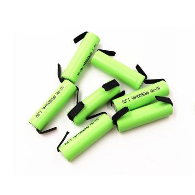 China No. rechargeable battery razor battery 5 AA400mah-2400mah 1.2v Ni-MH toy factory wholesale for sale