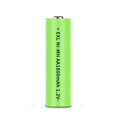 China Toys Big Capacity 1.2V AA 2000mAh Rechargeable Ni MH Battery For Electronic Products for sale