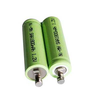 China Toys Rechargeable Ni MH Battery Pack 2.4V 1800mAh Battery n Size for sale