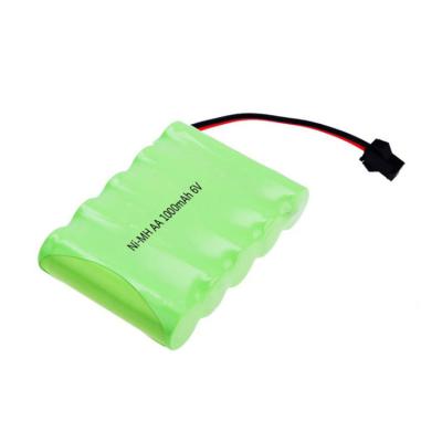 China Best toys quality AA NI-MH rechargeable battery nimh 6v 1000mAh battery pack for sale