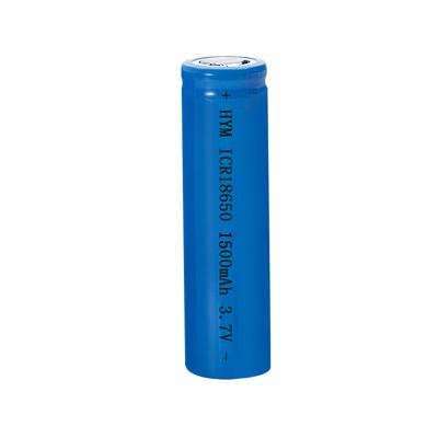 China Toys Customized Li Ion Battery 18650 3.7v Lithium Battery Rechargeable 1500mah Lithium Battery for sale