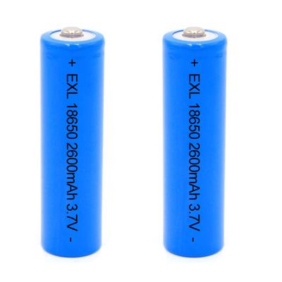 China Rechargeable Toys Li-ion 18650 Battery Batteries 2600mah 3.7v for sale