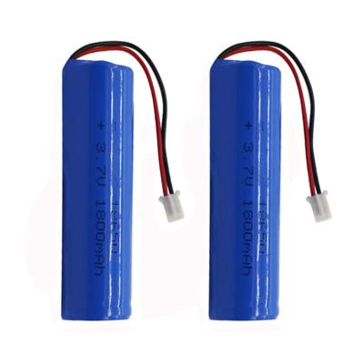 China Factory direct supply of Lihtium Polymer 18650 lithium battery with 2000mAh 3.7V band beauty dashboard protective rechargeable lithium battery for sale