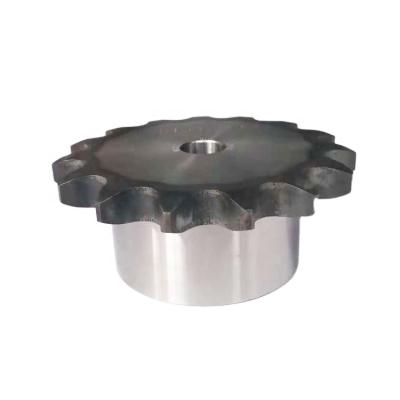 China Building Material Shops Brand New American Standard B Teeth Simplex Roller Chain Sprocket With Hub for sale