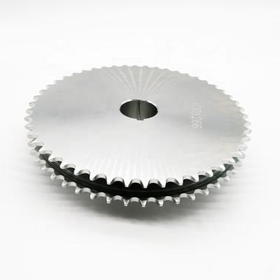 China Steel Material Building Material Stores ISO Standard Duplex Chain And Sprocket Wheel For Construction Works for sale