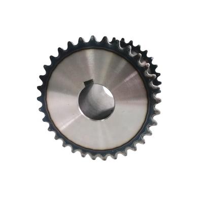 China Transmission Machine Standard Double Strand 06B 06C 33 Teeth Hardened Sprockets In Stock For Mask-Making Machines for sale