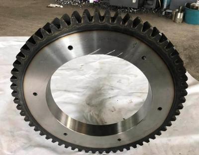 China Transmission machine factory supply good quality large diameter steel ring precision spur gear for home use for sale