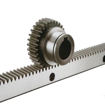 China Industry machinery china supplier customized c45 steel helical gear rack for building material stores for sale