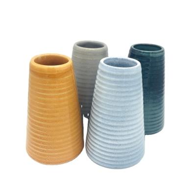 China New type viable attractive price ceramic flower vase for sale