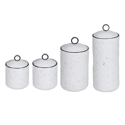 China Viable Cheap Hot Selling Good Quality Ceramic Tea Cans Coffee Cans for sale