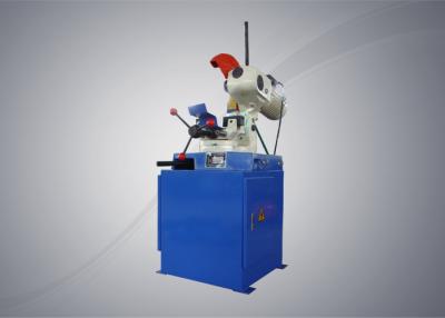 China High Control Accuracy Tube Cutting Equipment , Exhaust Pipe Metal Tube Cutting Machine for sale