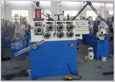 China Three / Seven Roller Square Pipe Bending Machine Speed 4m / Min For Pipe Spiralling for sale