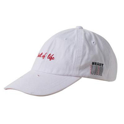 China COMMON High Quality Adjustable Custom Embroidery Private Label White Sports Cotton Corduroy Baseball Cap Hat for Womens Mens for sale