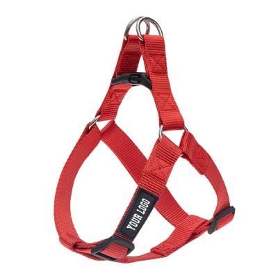 China Professional Manufacturer Padded Adjustable Nylon Dog Step In Harness For Small Dogs for sale