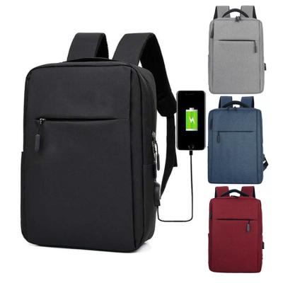 China With USB LB015 Black Anti Thief Business Custom Waterproof Nylon Men 17 Inch Laptop Backpack With Usb Port for sale