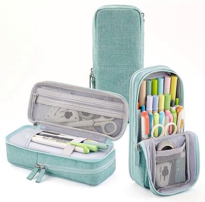 China Multilayer School Pen Bags School Teen Pencil Case Pencil Pouch Bag for sale