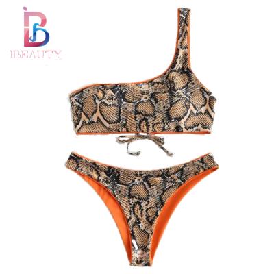 China Ibeauty 2022 Modest Swimwear Leopard Girls Swimsuits Short Sleeve Swimsuit Wholesale Sellers Windproof Swimsuit for sale