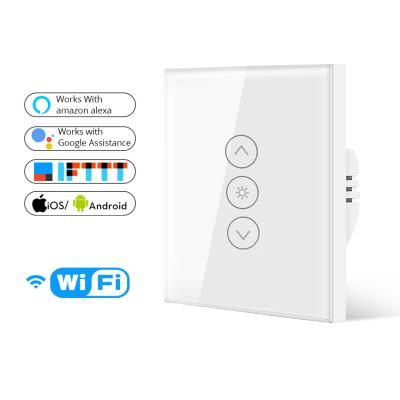 China UK Google Home Switch UK Home Switch Dimmable WIFI Factory EU Kitchen wifi Smart Wall Switch DMD02 for sale