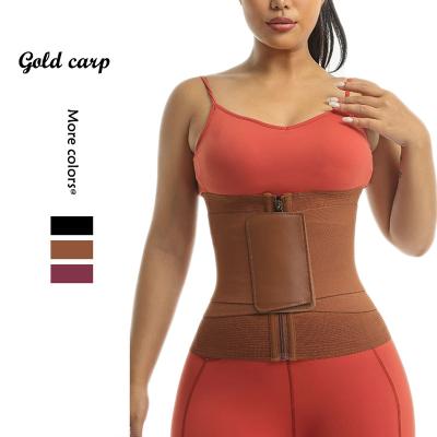 China Dropshipping Waist Trainer Women Hourglass Girdle Waist Cincher Corset Breathable Weight Loss Slimming Body Shaper Sports Shapewear for sale